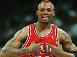 Pic Of Dennis Rodman Patron Saint Of NBA Players Tattoos