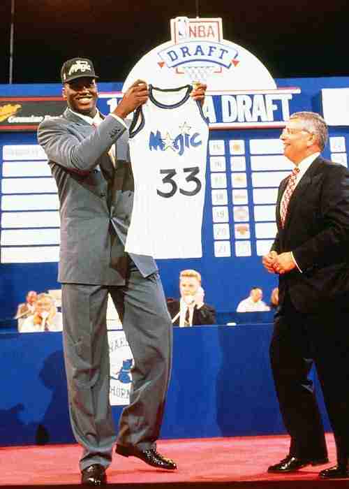 Shaq Dominated The 1992 NBA Draft