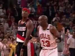 Michael Jordan Shrug Game