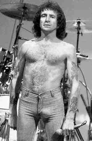 Bon Scott Knew That Underwear Is Necessary For A Quality Bulge. 