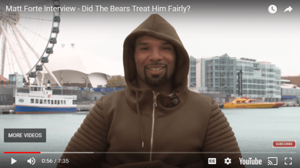Matt Forte Interview: Did The Bears Give Him The Office Space Treatment
