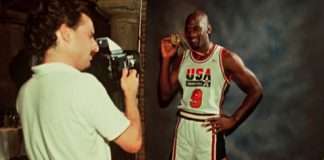 ANdrew Bernstein NBA Photographer WIth Michael Jordan