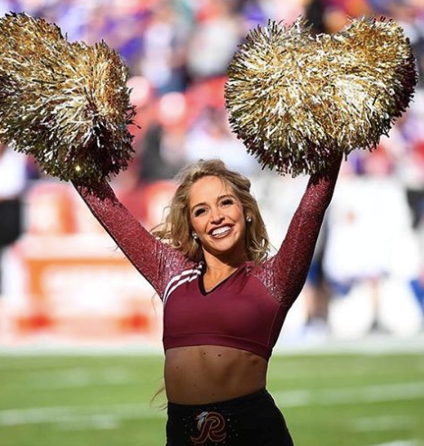 Hottest NFL Cheerleaders - Redskins First Lady Of Football