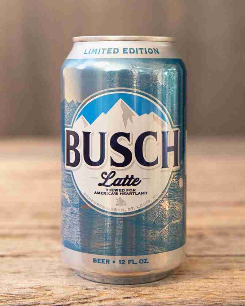 Busch Latte Cans: Here Is A Busch Latte Can