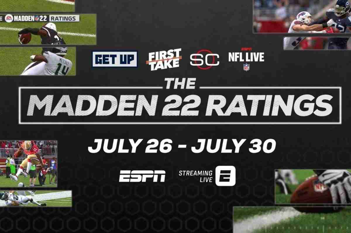 Madden 22 Ratings Graphic