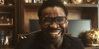 Michael Irvin Being Interviewed Via Video Tells Great 90s Dallas Cowboys Stories