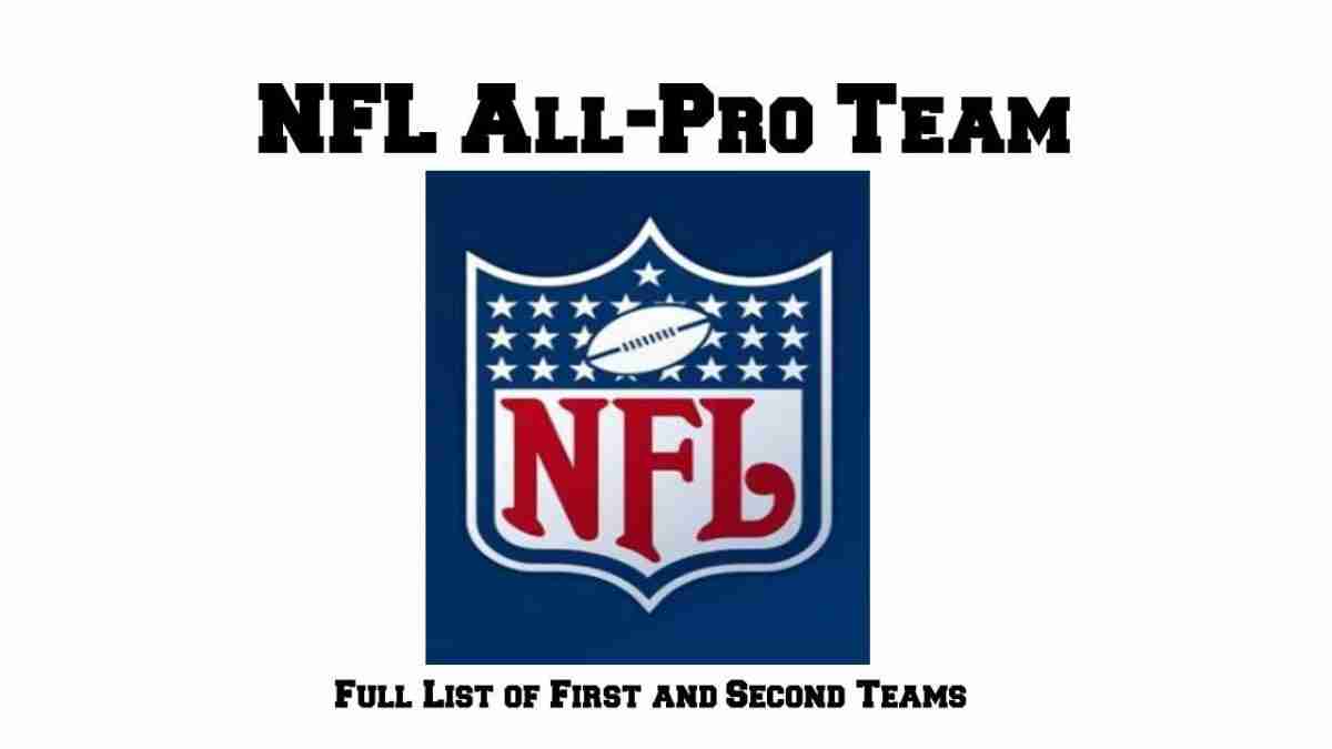 2021 NFL All-Pro Team Announced - 1st and 2nd Teams - I-80 Sports Blog
