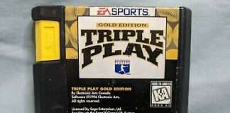 The Rarest Play In Baseball Is The Triple Play ANd This Is A Picture Of Video Game Triple Play baseball